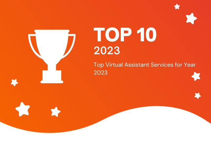 Top Ten Virtual Assistant Services banner 2023